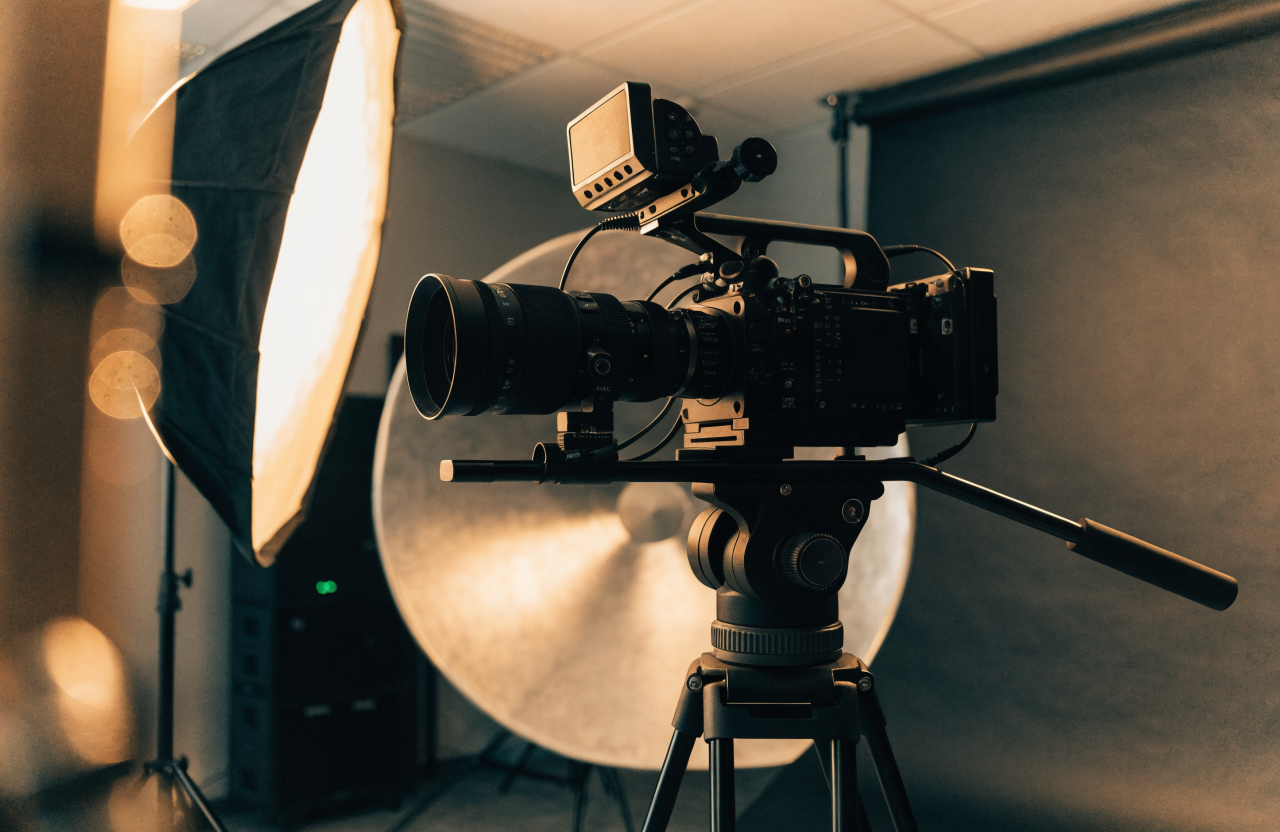 Professionelles Filmstudio
