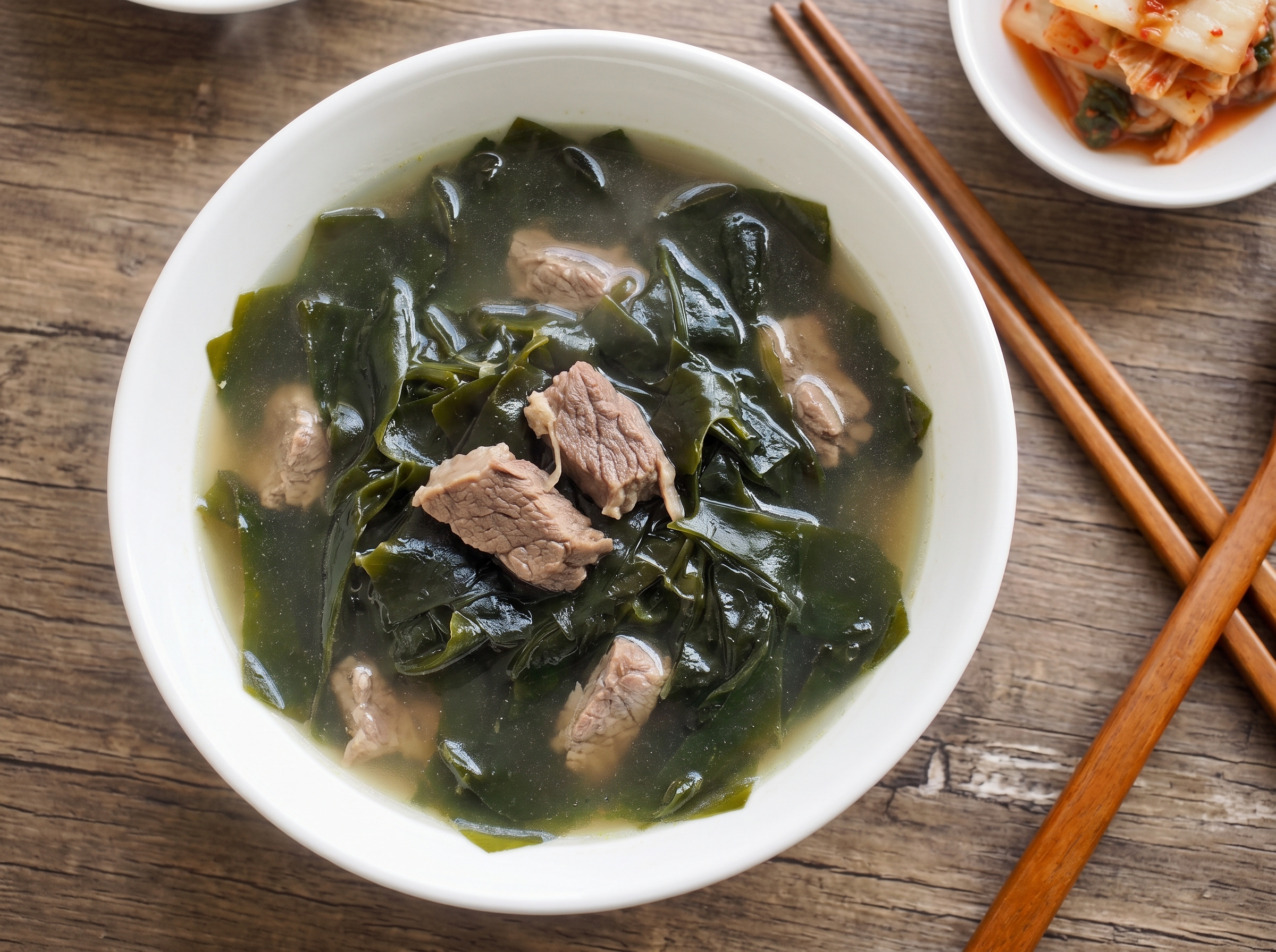 꽃게액젓 미역국
