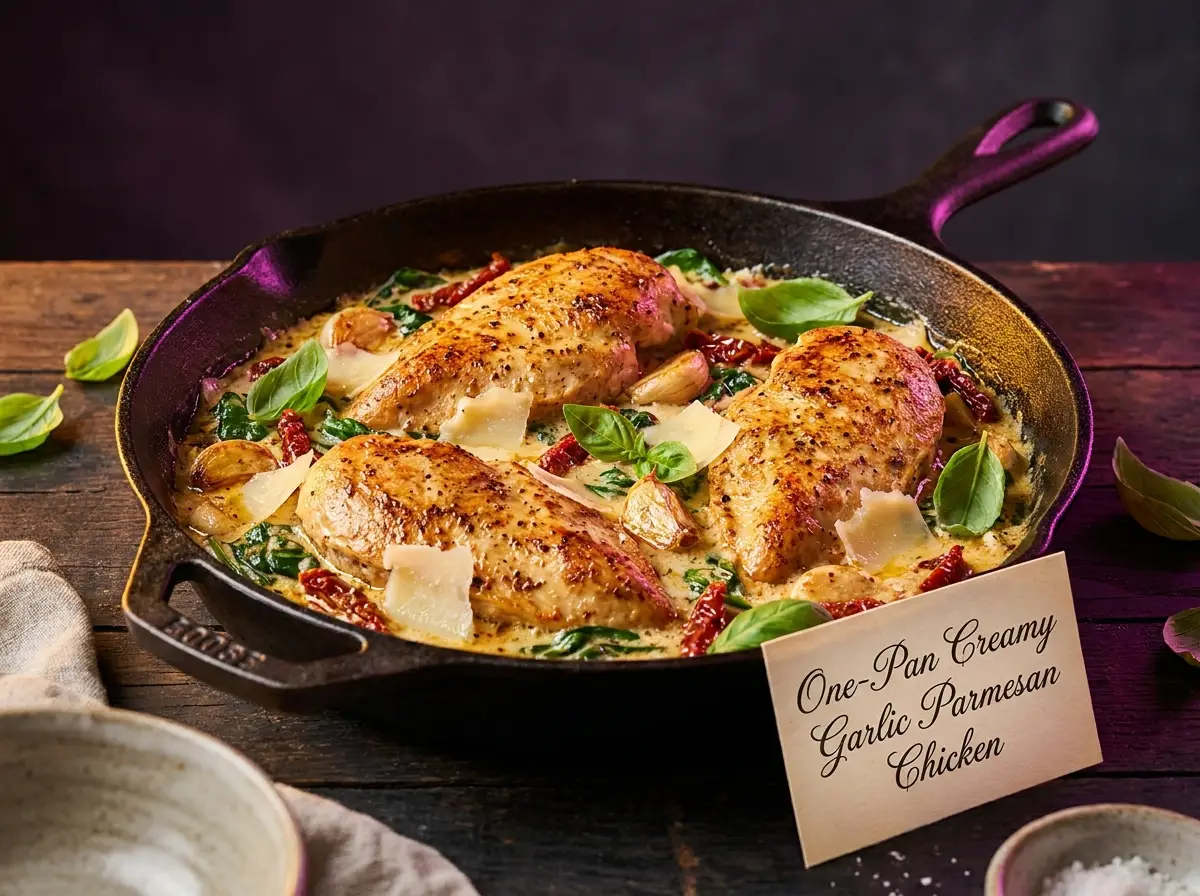 Creamy Garlic Parmesan Chicken