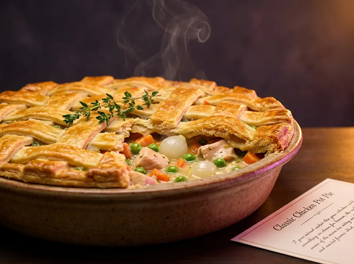 Classic Chicken Pot Pie