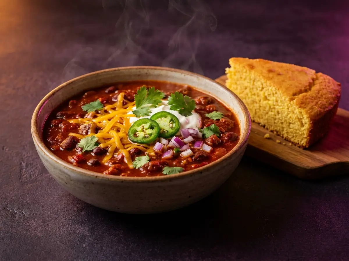 Slow-Cooker Beef Chili