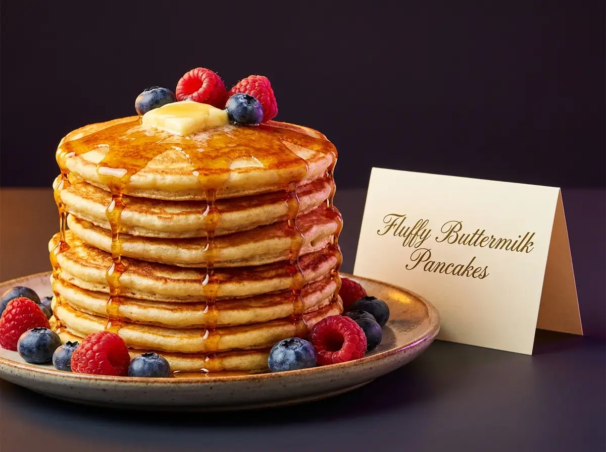 Fluffy Buttermilk Pancakes