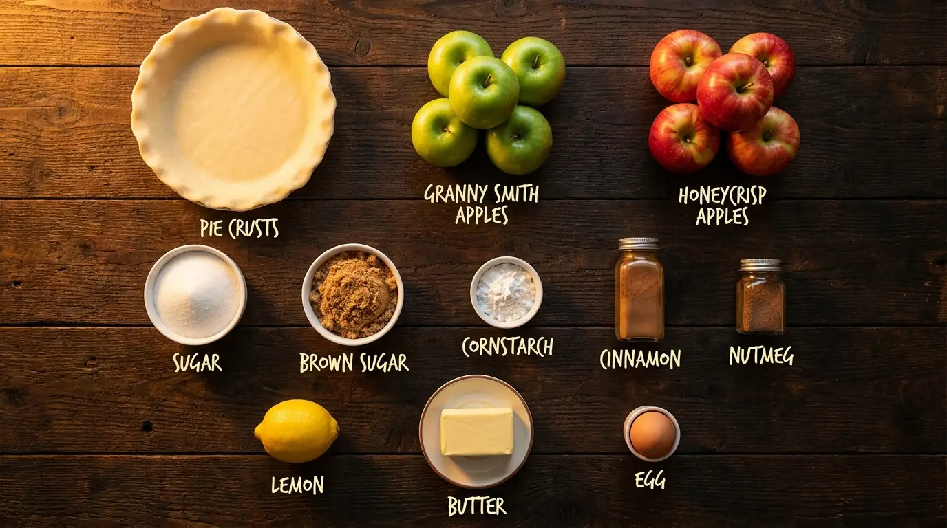 All ingredients for this recipe, labeled