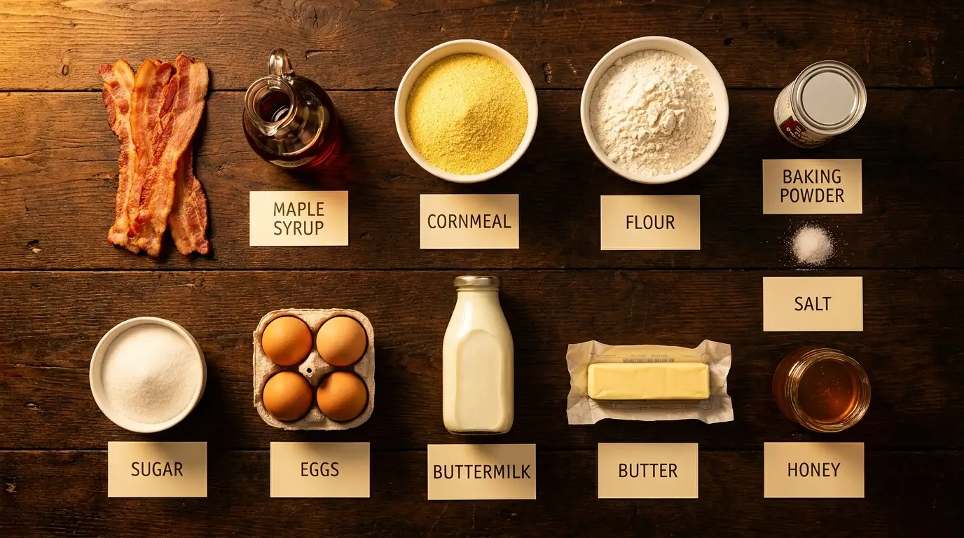 All ingredients for this recipe, labeled