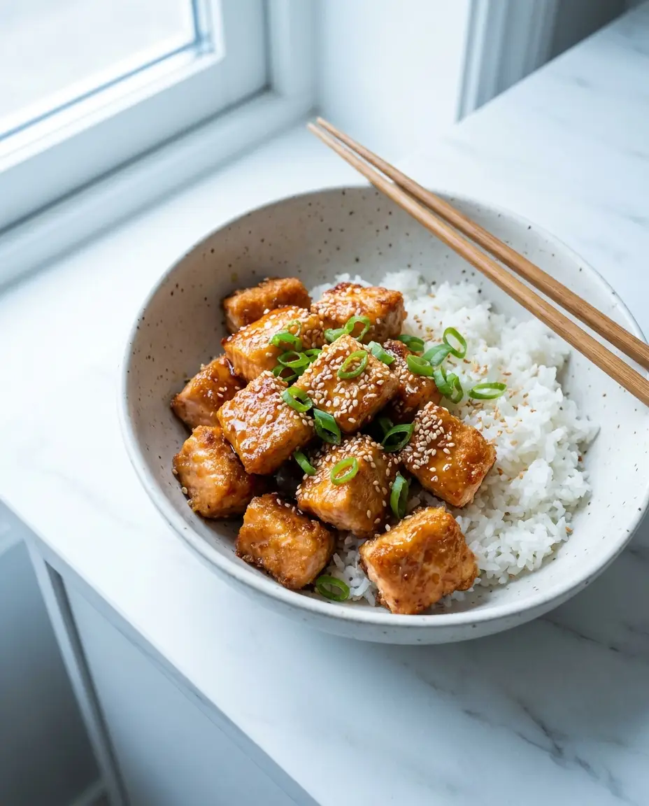 Air Fryer Salmon Bites