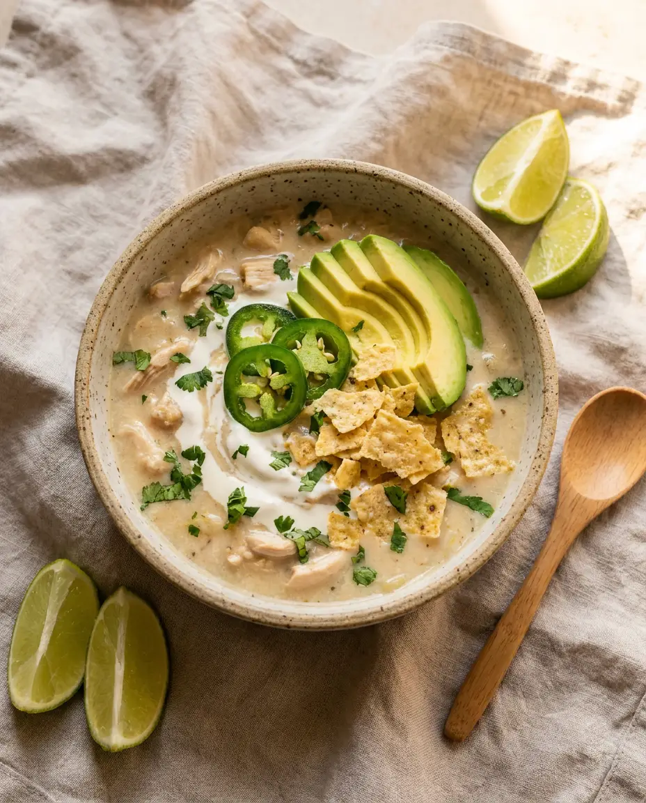 Creamy White Chicken Chili