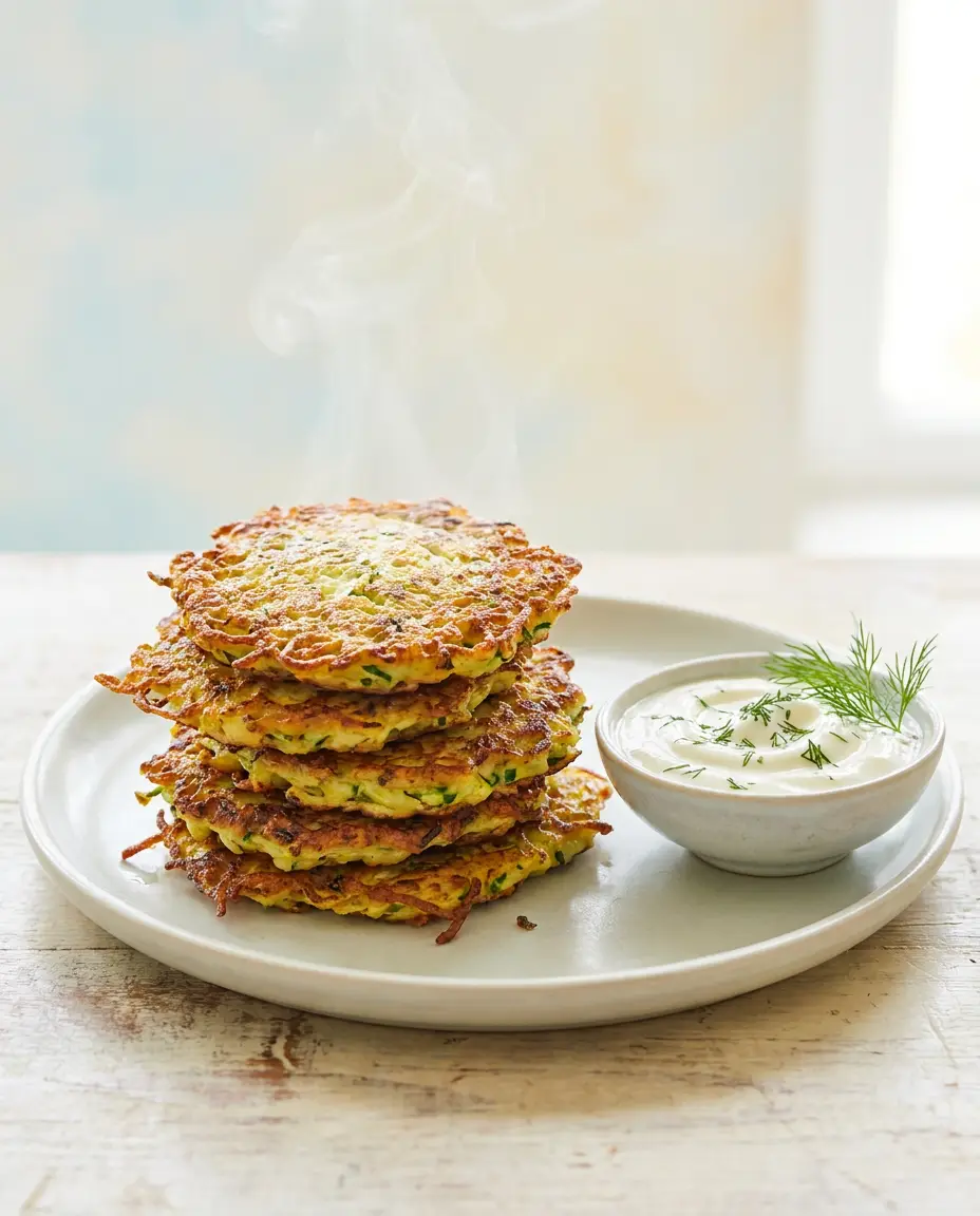Crispy Zucchini Fritters
