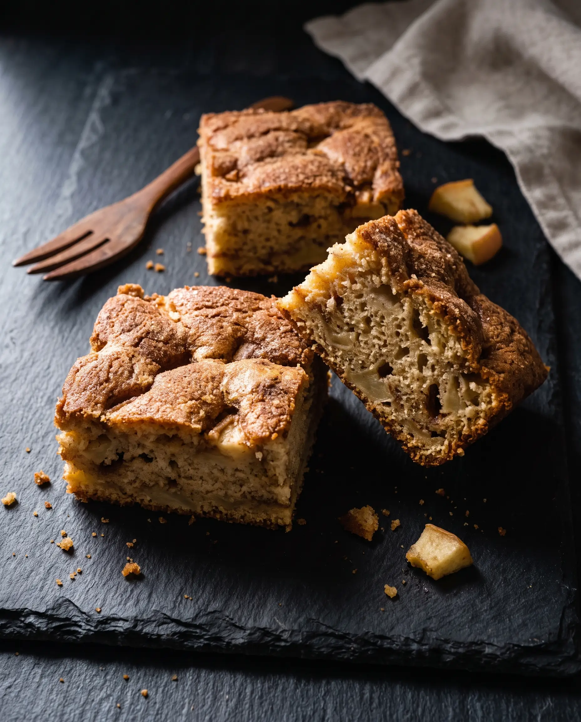 Cinnamon Apple Snack Cake