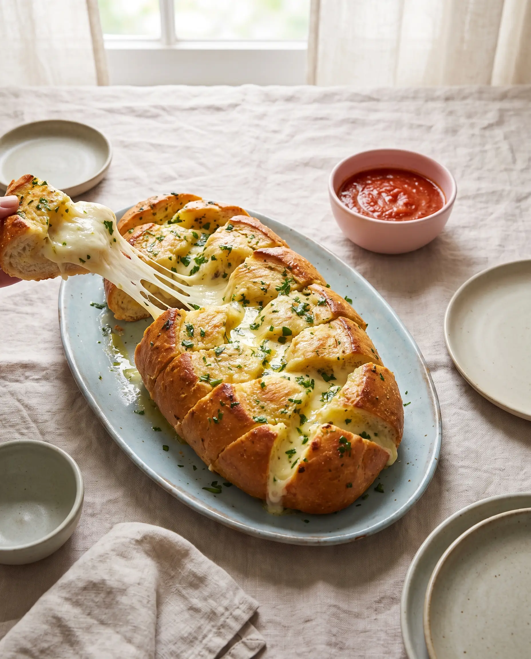 Cheesy Garlic Pull-Apart Bread