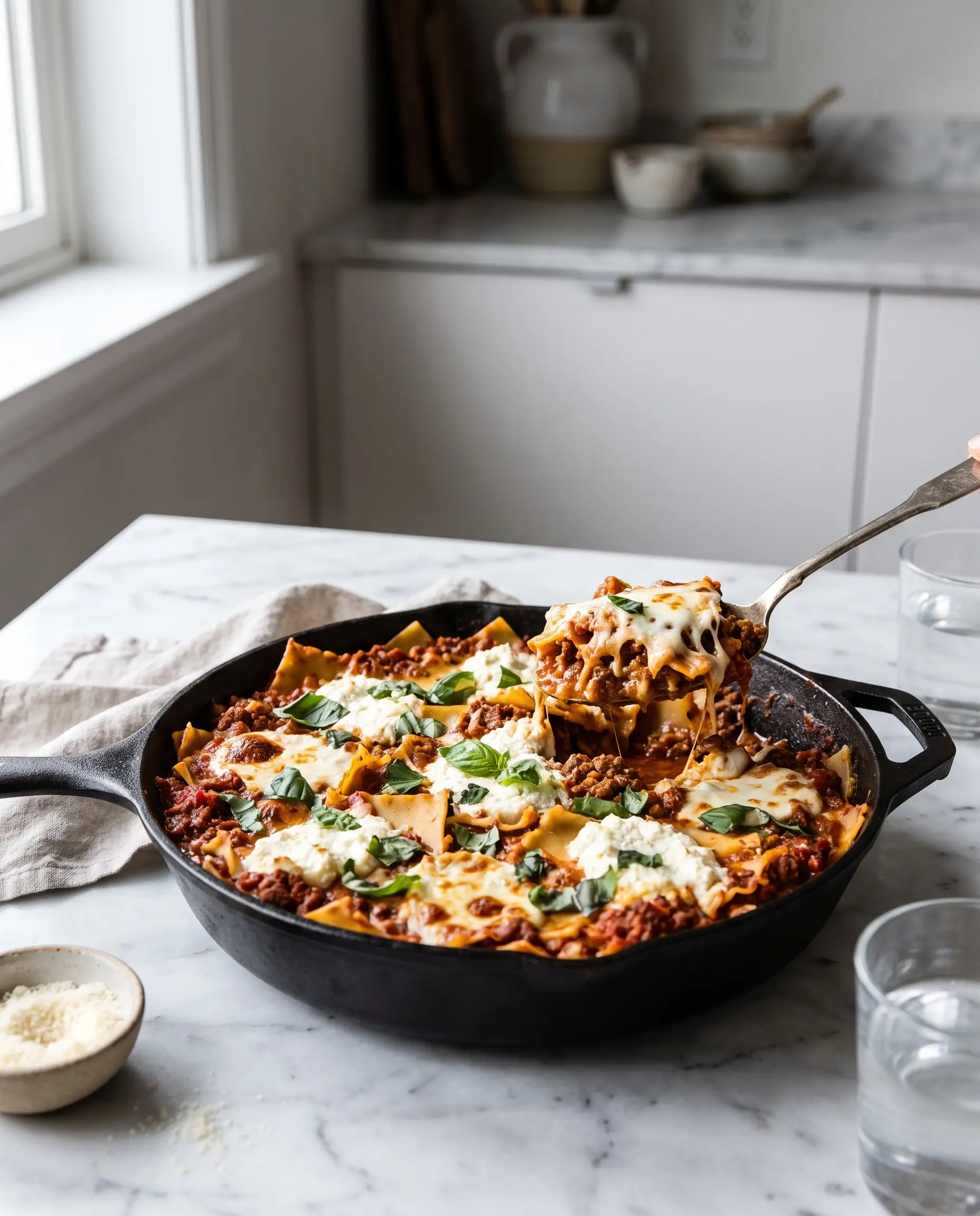 Lazy Lasagna Skillet
