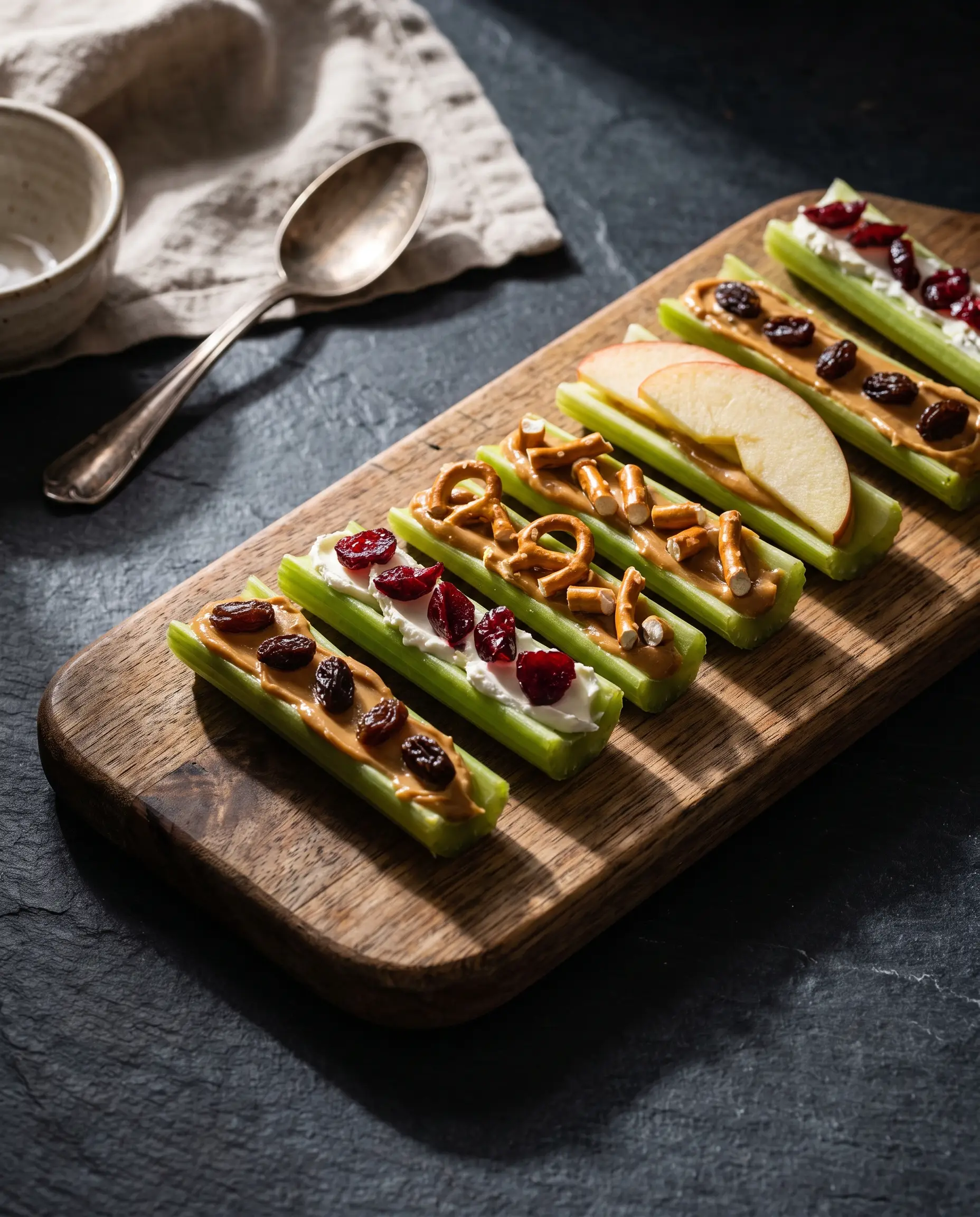 Ants on a Log, Plus 5 Upgrades