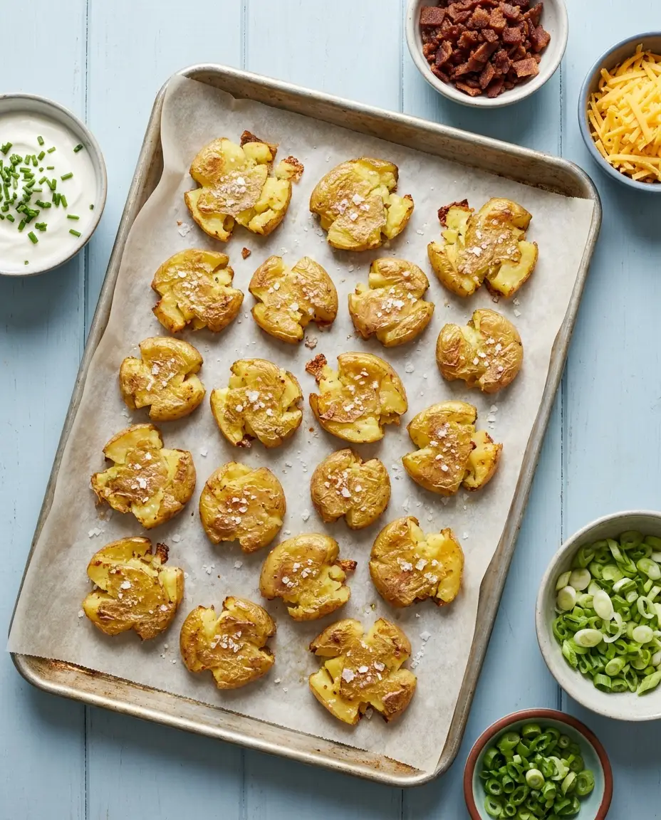 Crispy Smashed Potatoes