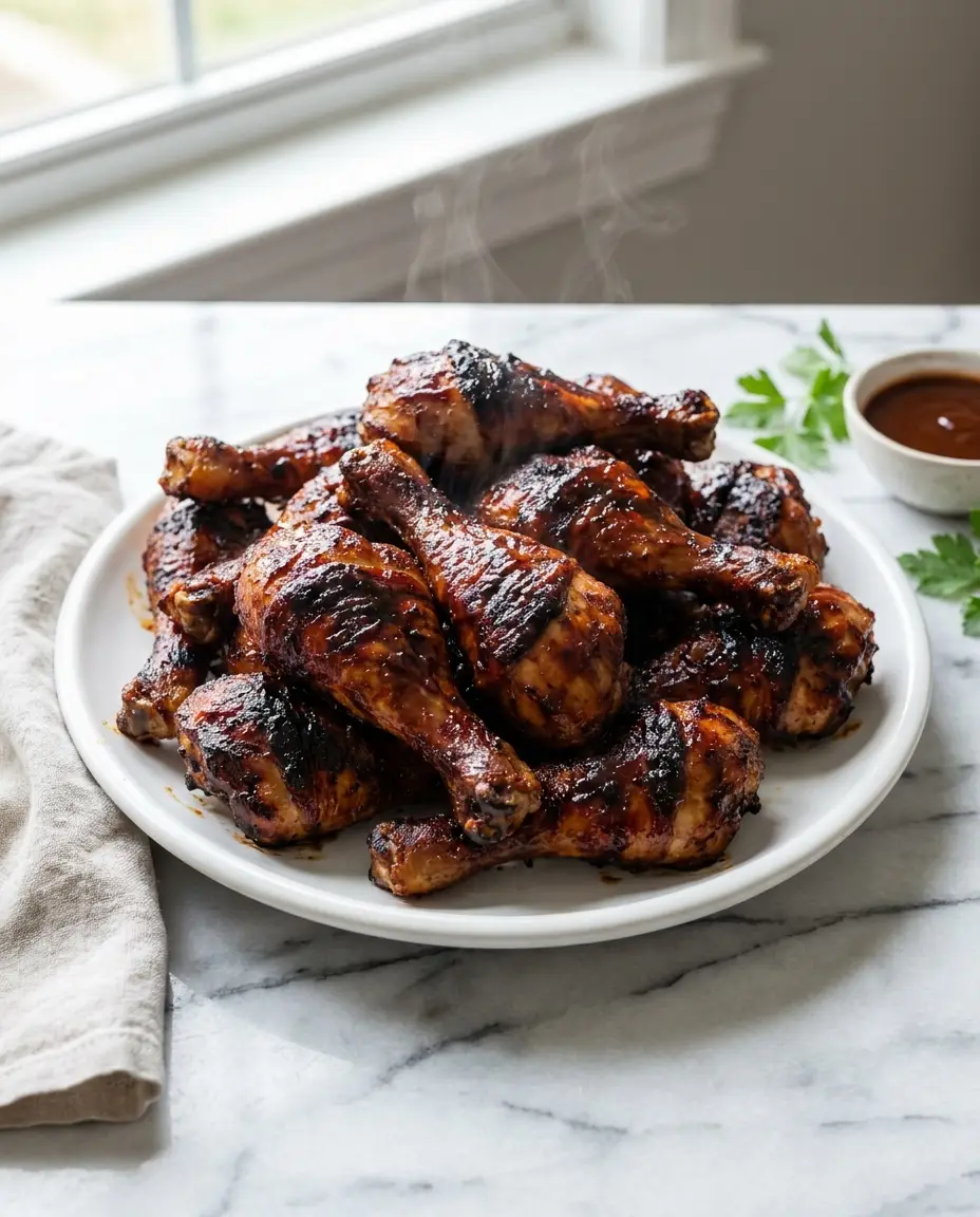 Baked BBQ Chicken Drumsticks