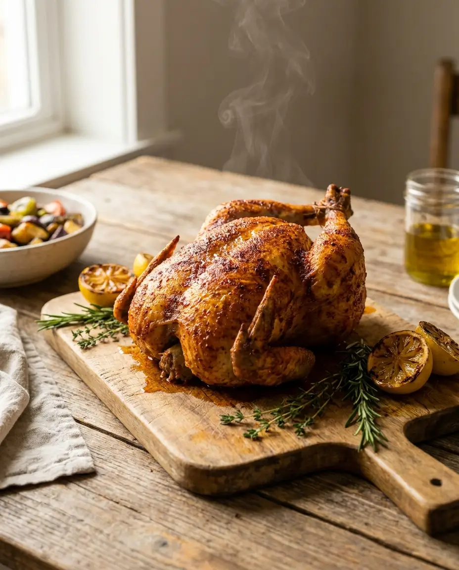 Air Fryer Whole Chicken