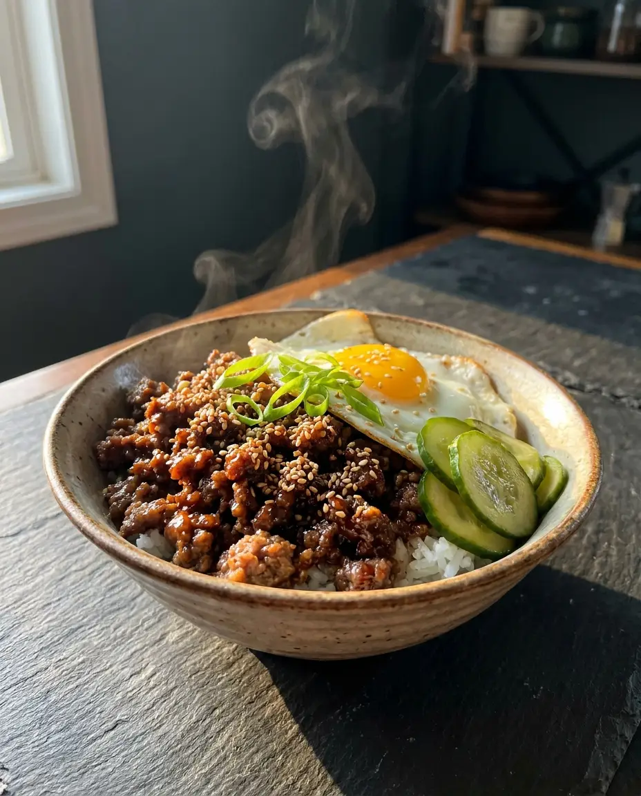 Korean-Style Beef Bowls