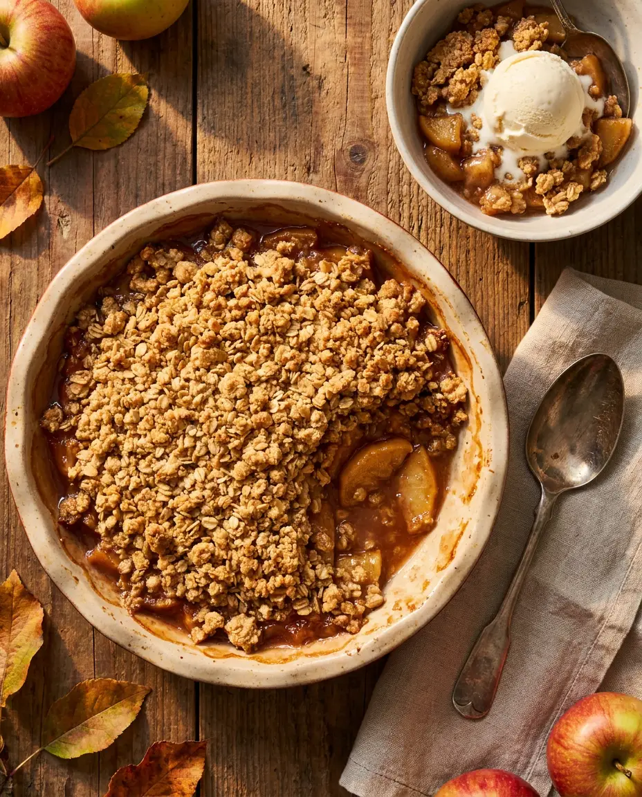 Old-Fashioned Apple Crisp