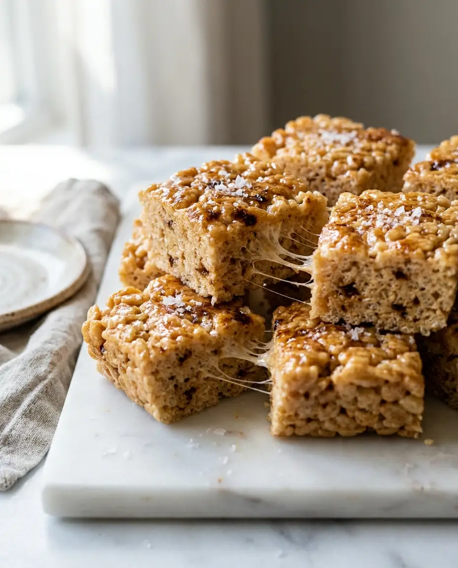 Brown Butter Rice Krispie Treats
