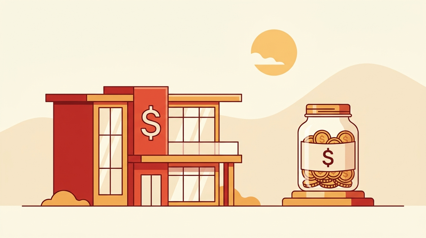 Wells Fargo Bank illustration
