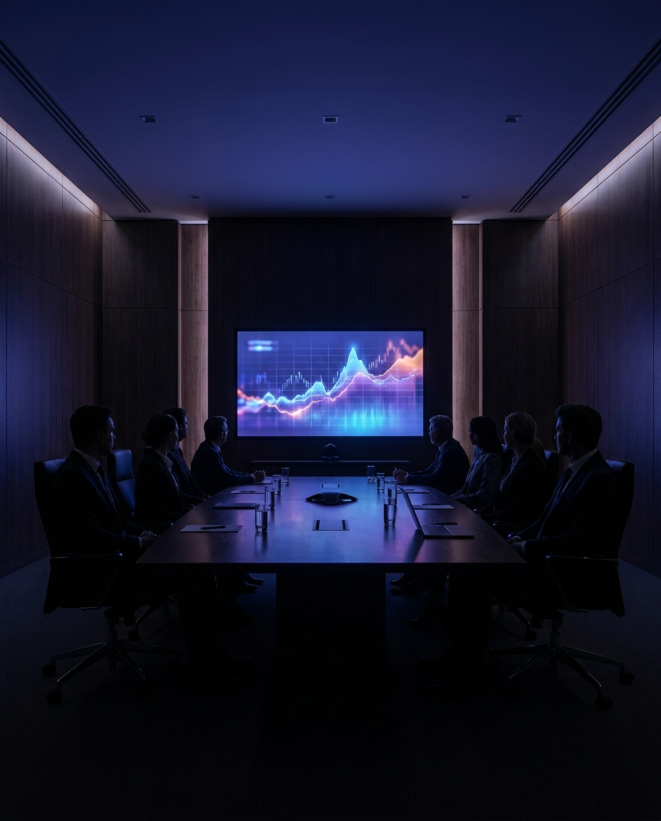 Investor pitch meeting