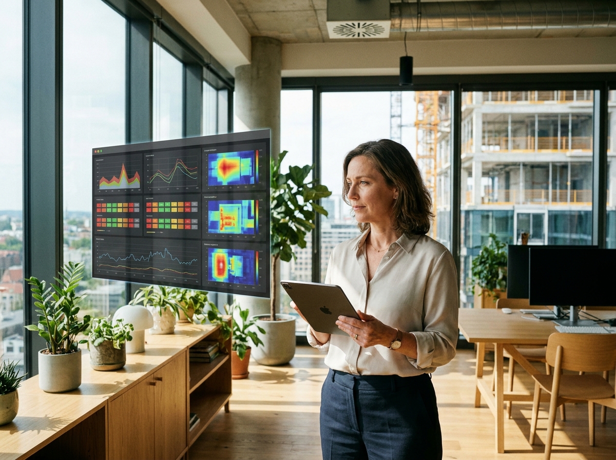 Predictive maintenance dashboard for property management