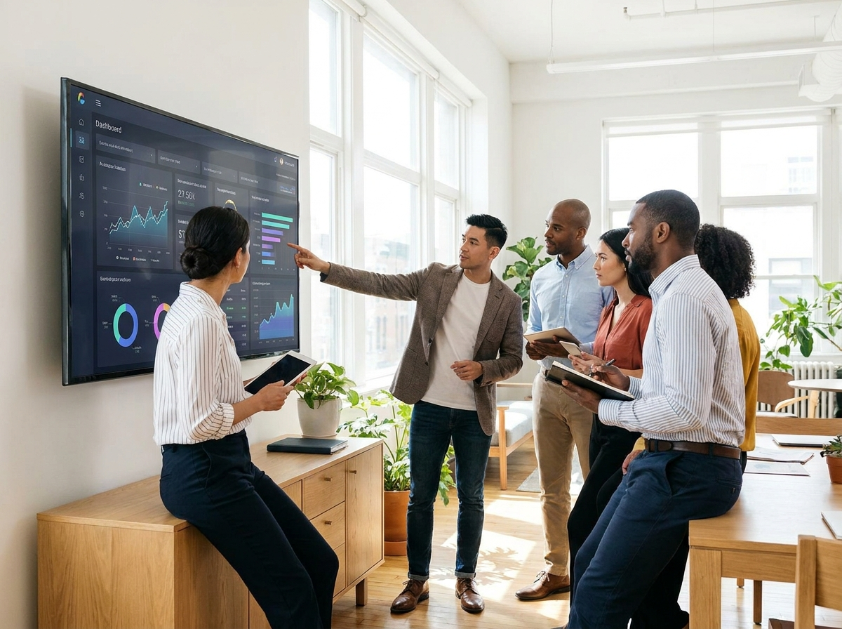AI strategy consulting session