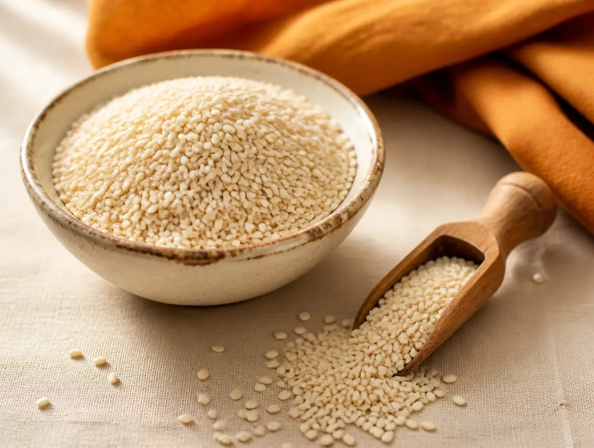 Sesame Seeds for export by Nahla Al-Bustan Agro Allied Ltd