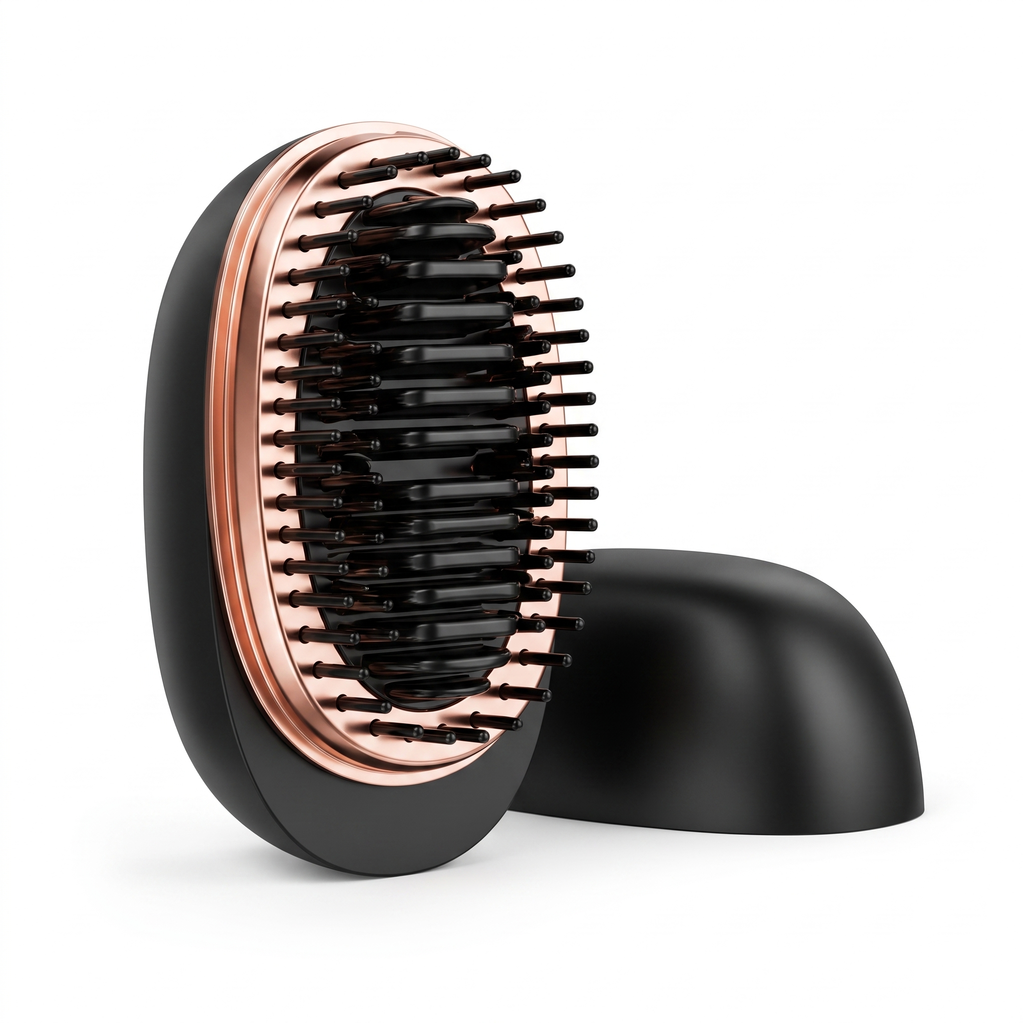 Pocket Comb cordless straightener, lid off