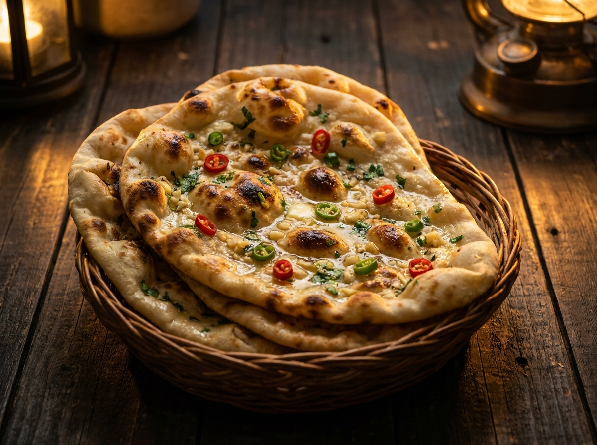 Chilli naan — our most popular bread