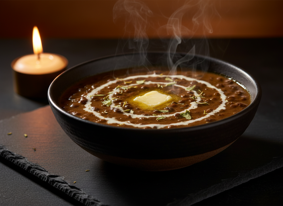 Dal makhani crémeux au beurre — illustration