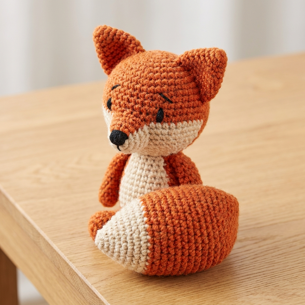 Amigurumi Fox crochet plushie