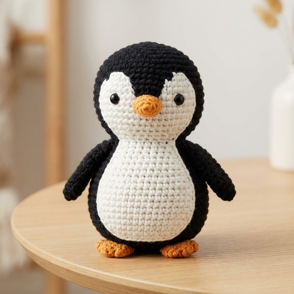 Amigurumi Penguin crochet plushie