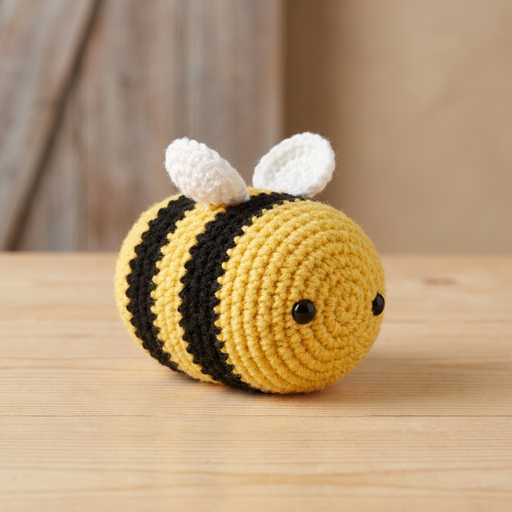 Amigurumi Bee crochet plushie