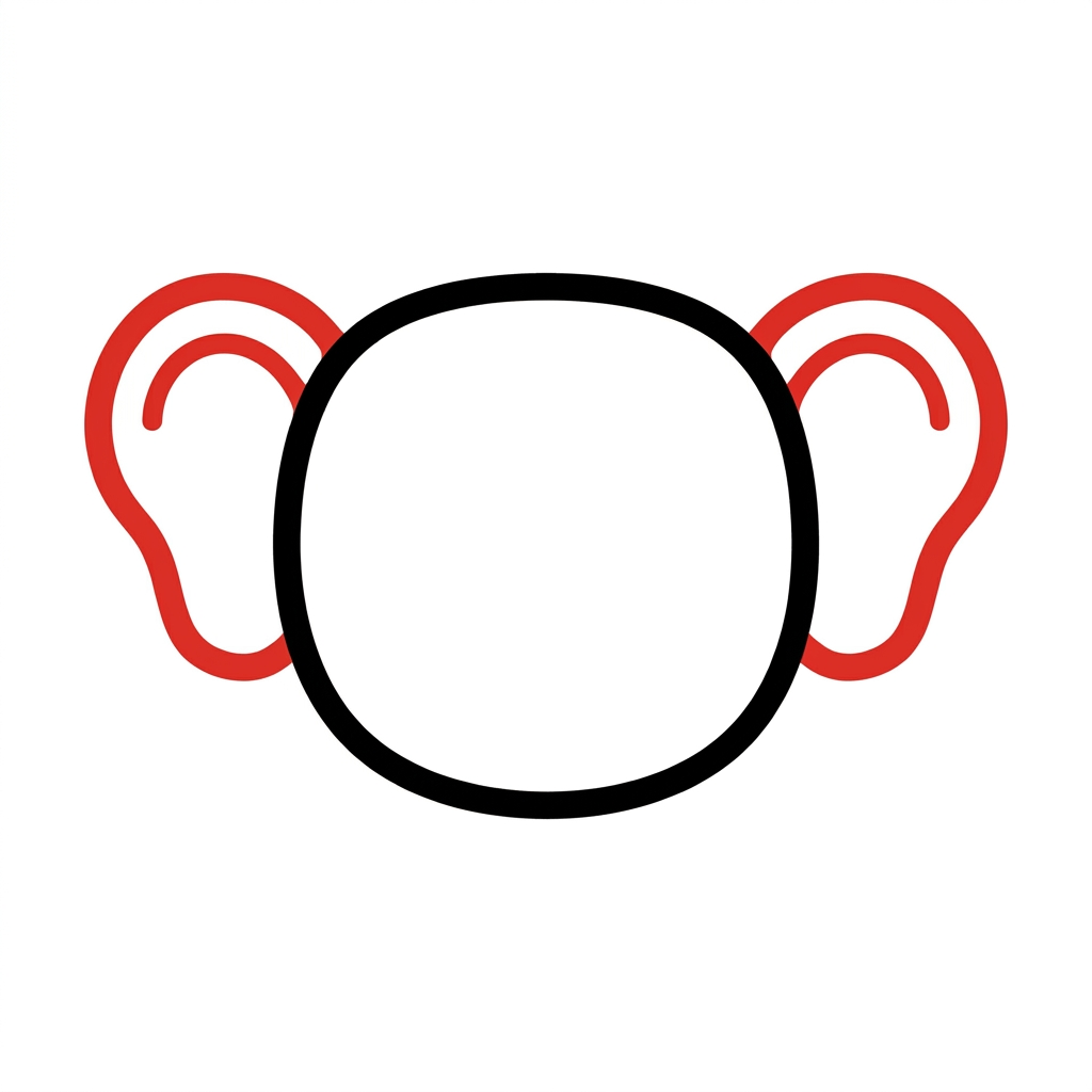 How to draw a elephant step 2 of 6 โ add the big ears โ easy step by step elephant drawing tutorial for kids