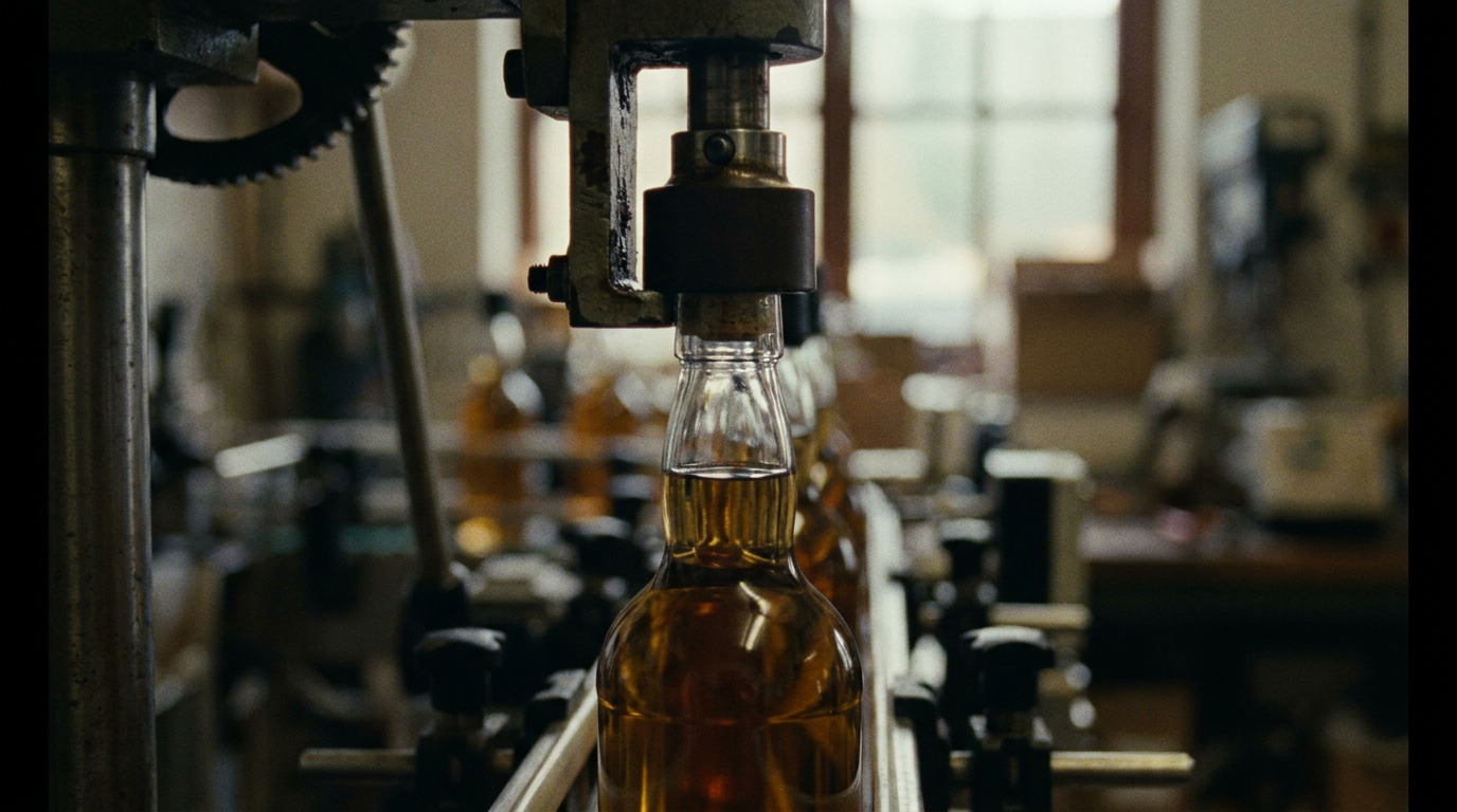Bottling the whisky