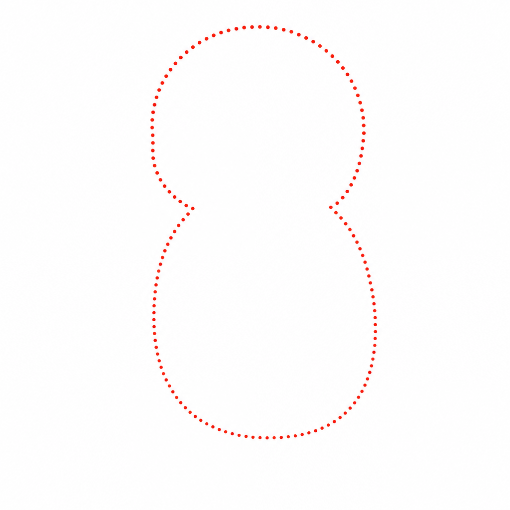 How to draw a penguin step 1 — rounded pear-shaped body outline