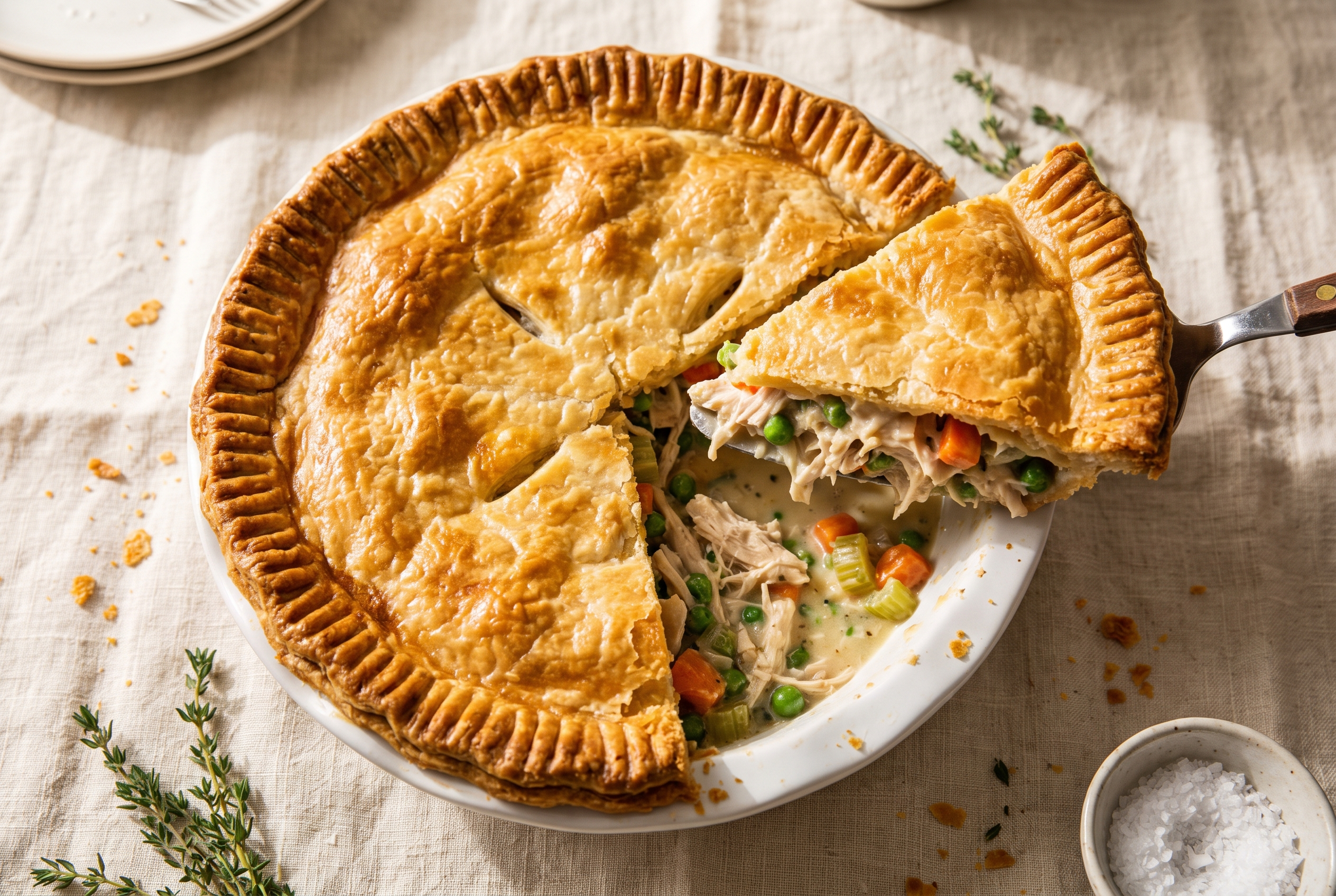 Chicken pot pie