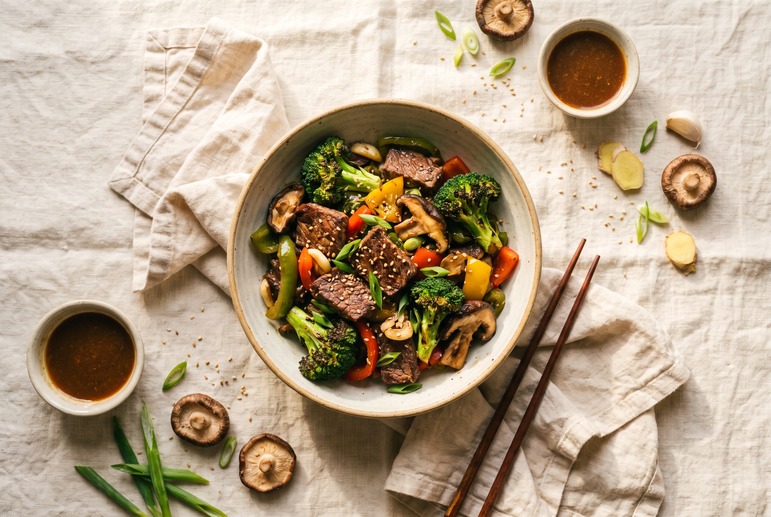 Easy beef and broccoli