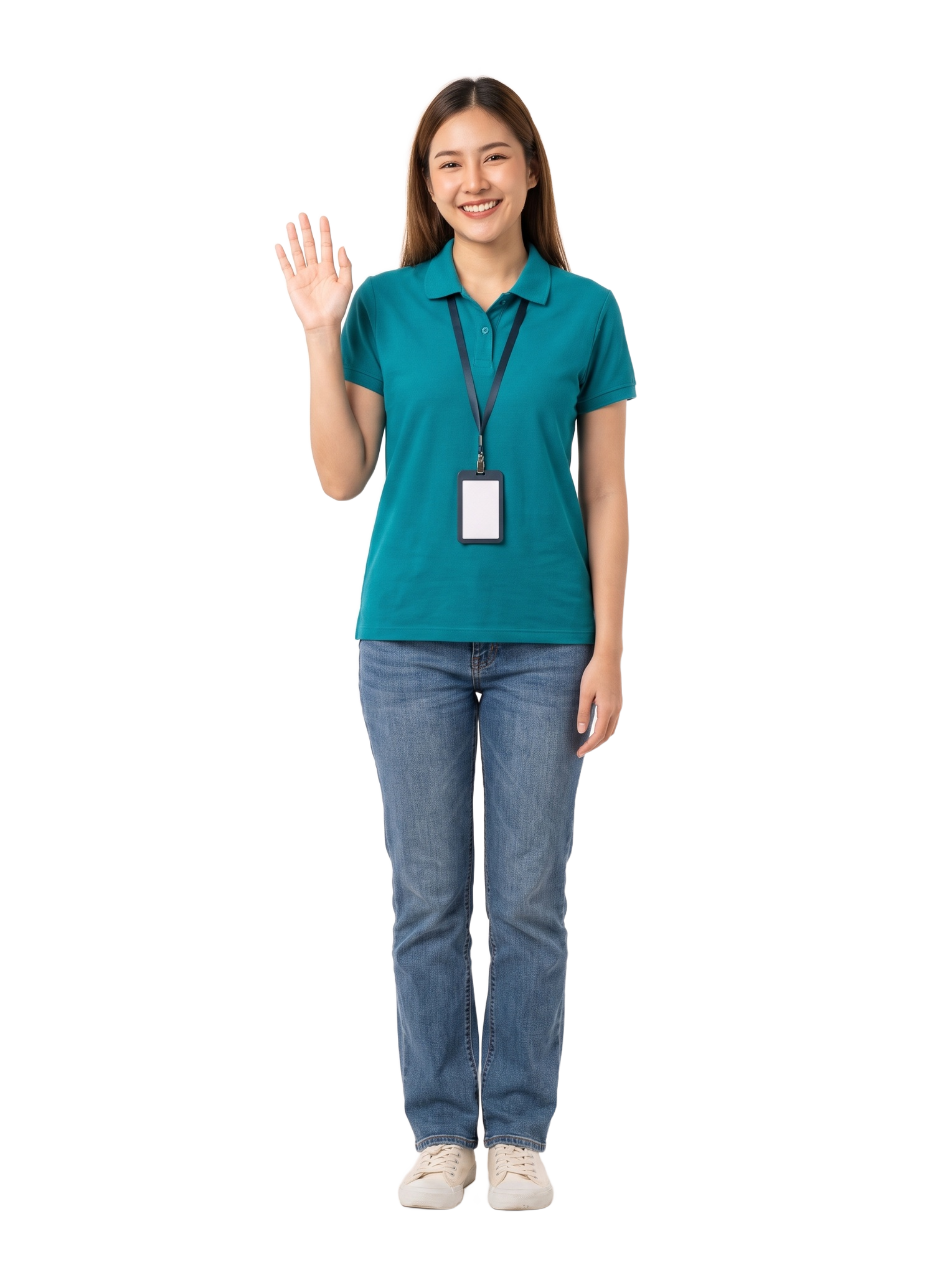 A TOPP KIDS educator waving hello