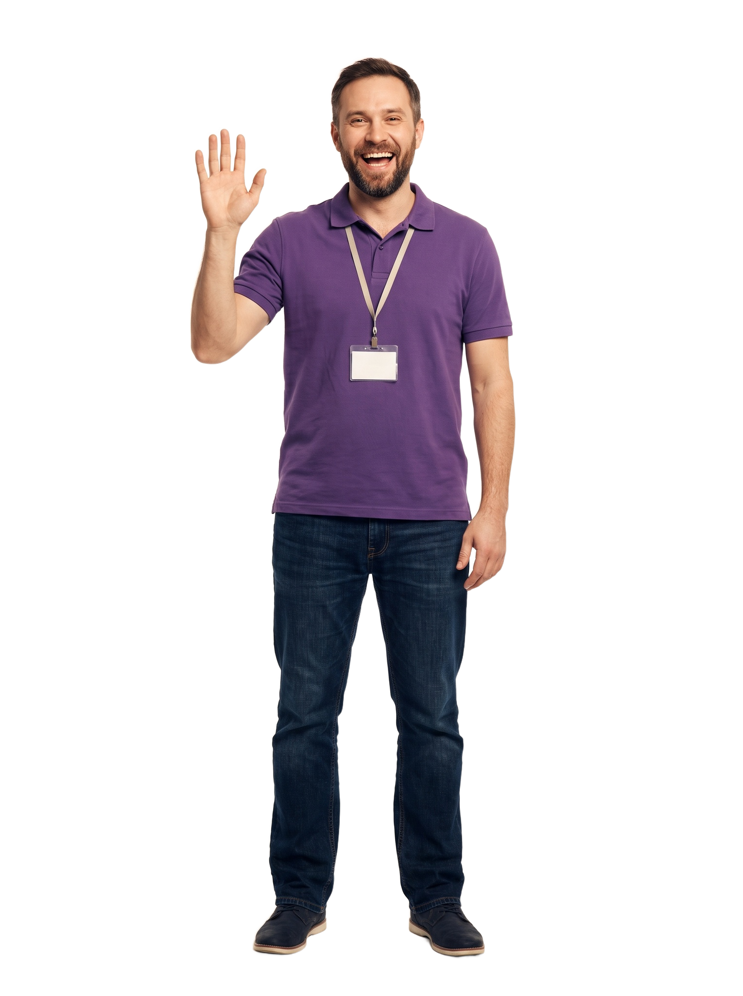 A TOPP KIDS educator waving hello
