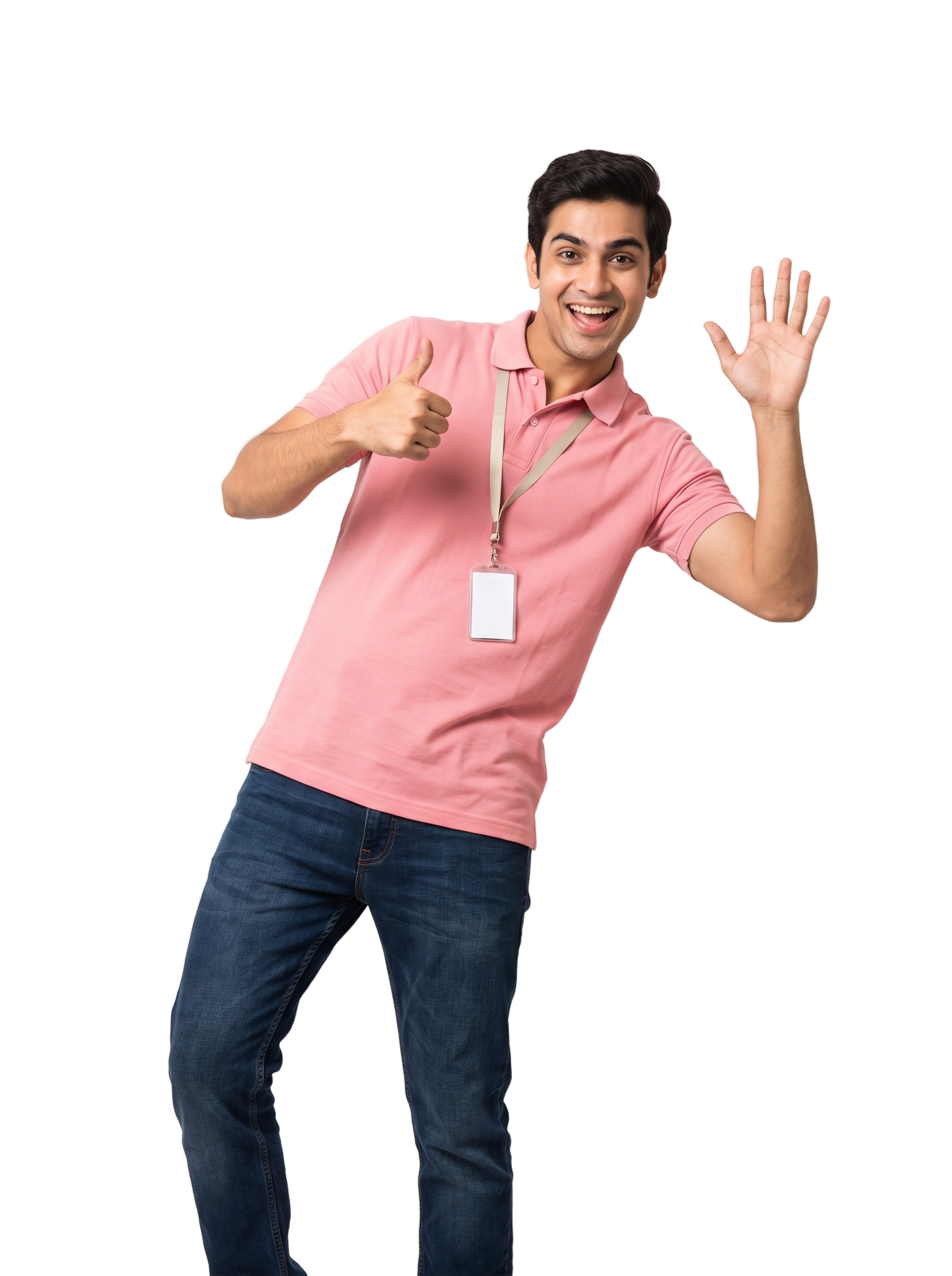 A TOPP KIDS educator waving hello