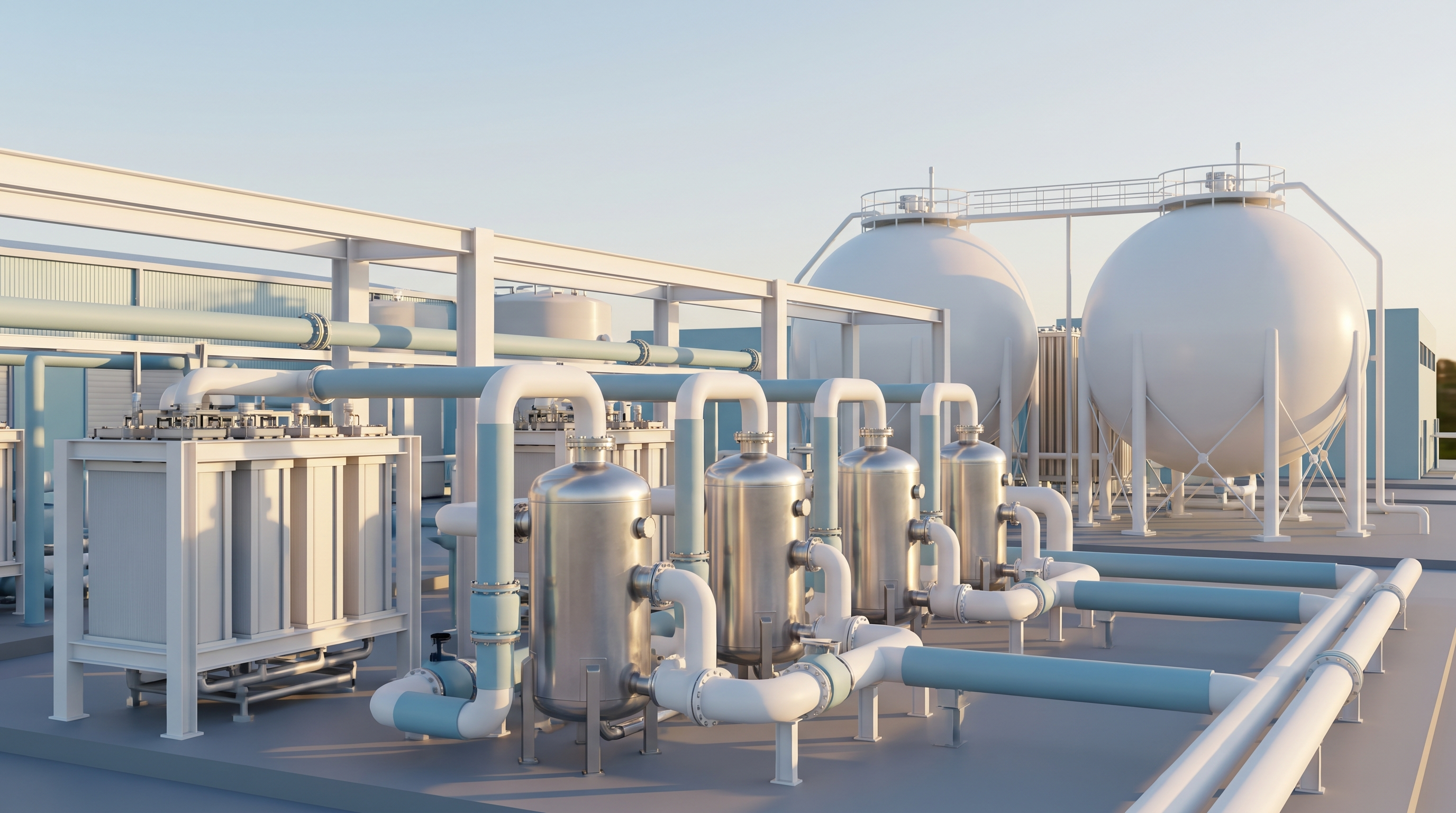 Green hydrogen and ammonia production facility