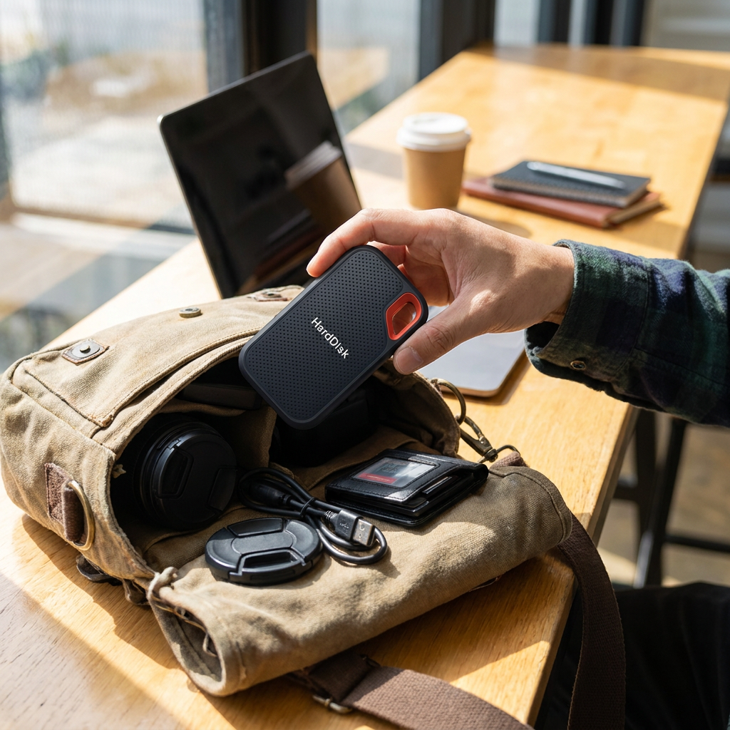 Externe SSD-Festplatte 64 TB für superschnelle Datenübertragung und sichere Dateispeicherung Lifestyle