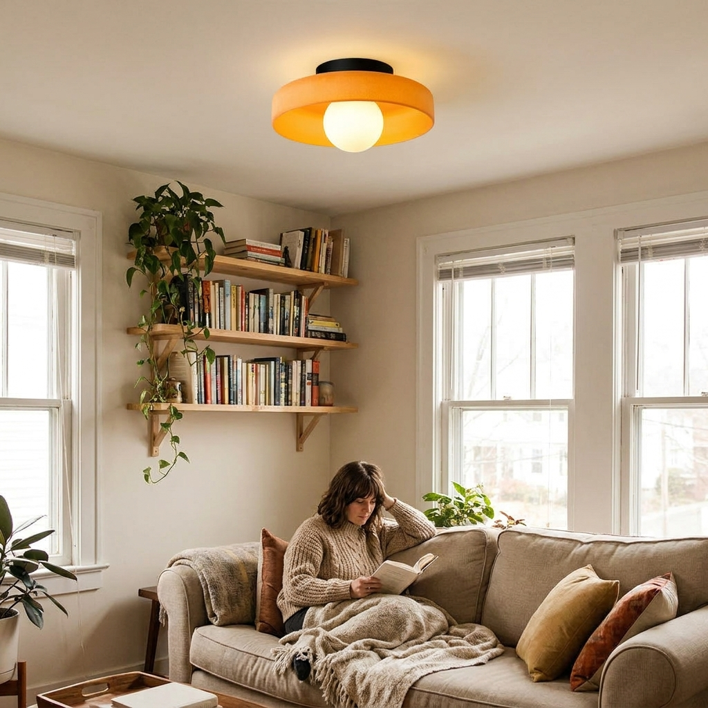 Glazen Schijf Plafondlamp & Wandlamp – Moderne Designverlichting in Glas lifestyle