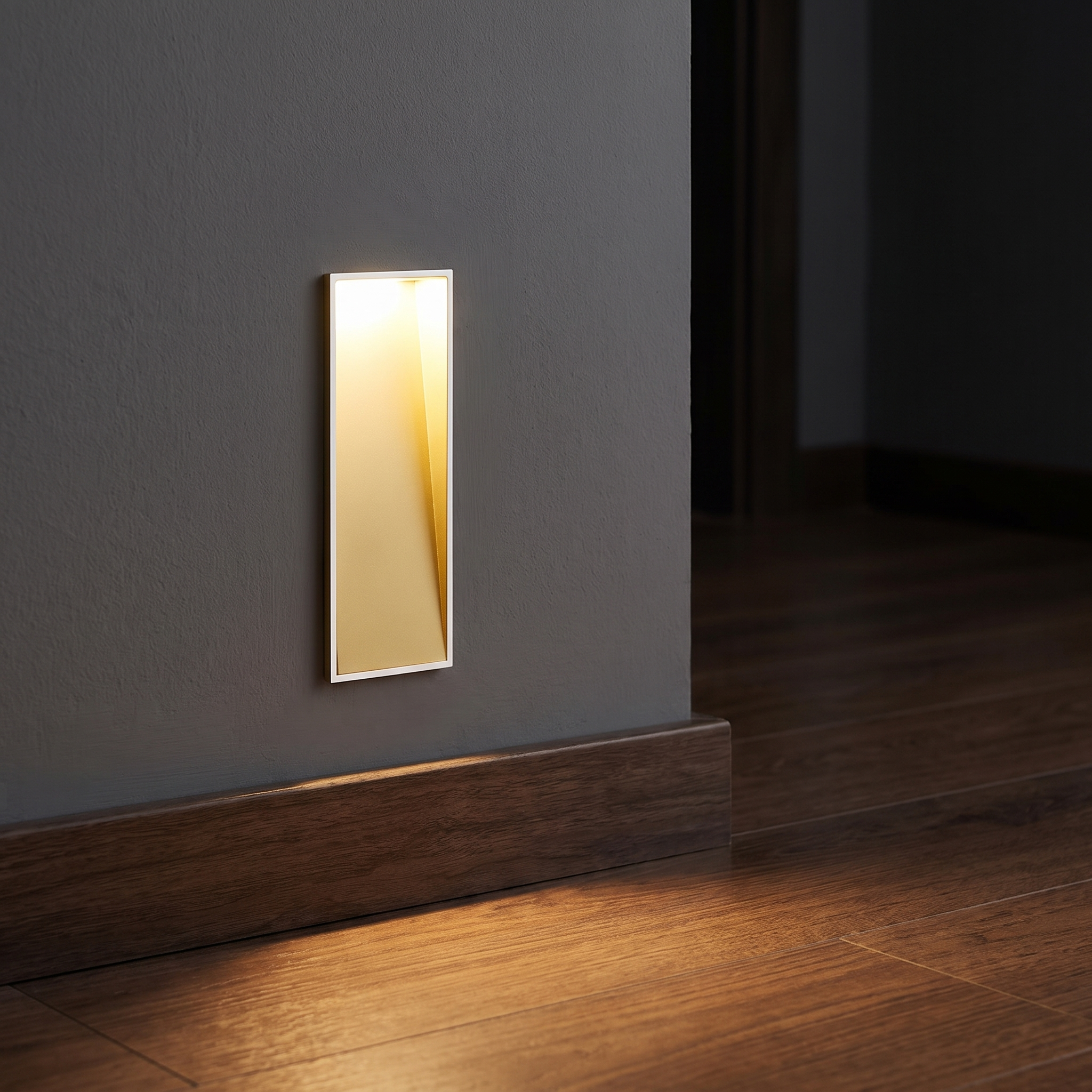 Inbouwspot schemersensor gang LED warmwit | Sansoti