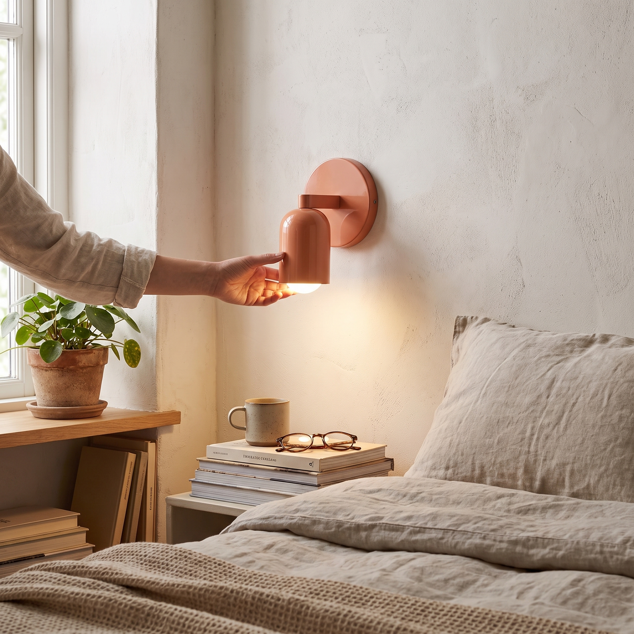 Wandlamp Ijzer Mat Modern LED 8W E27 Slaapkamer Gang Badkamer Trap Woonkamer Binnen lifestyle