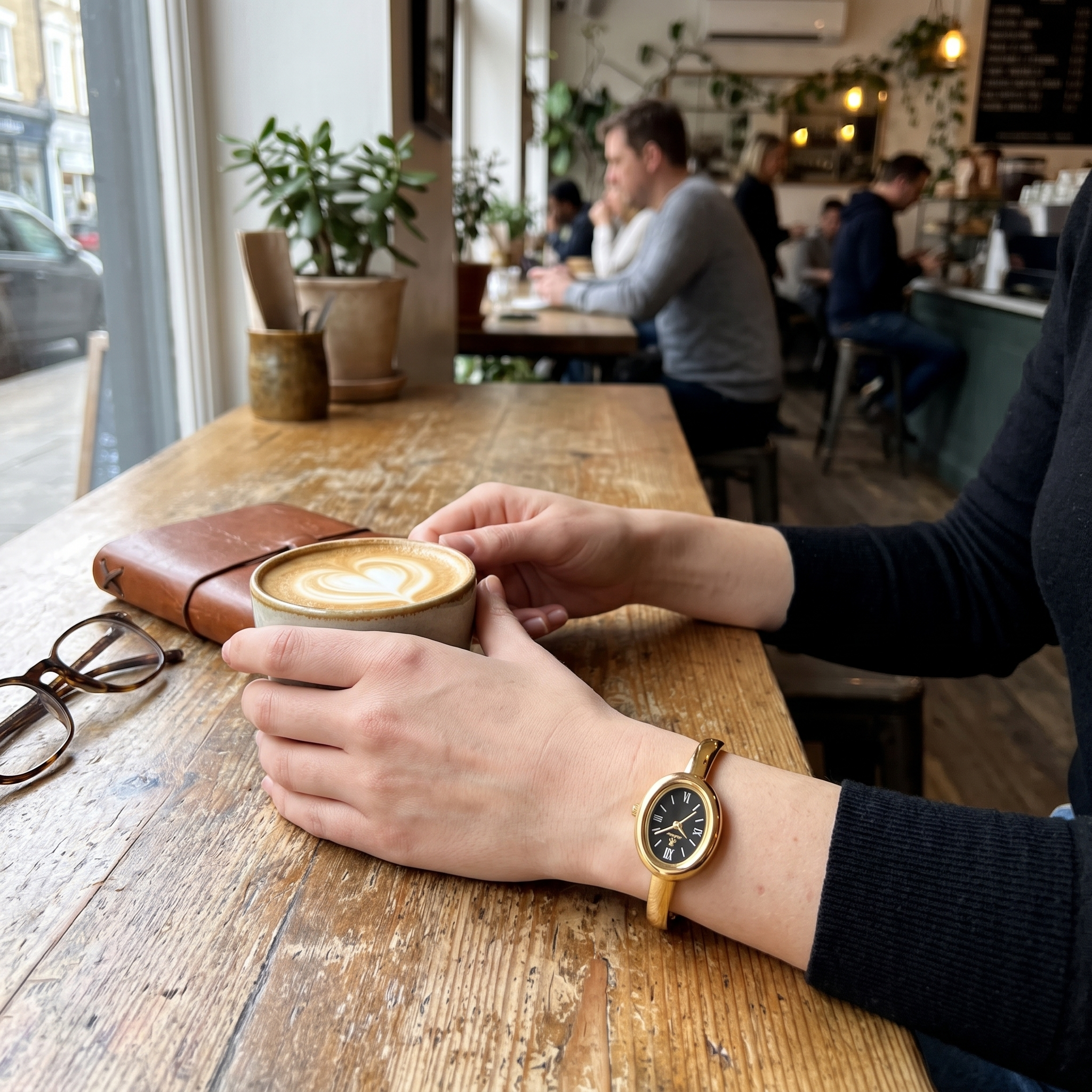 Ovale Armband Horloge lifestyle