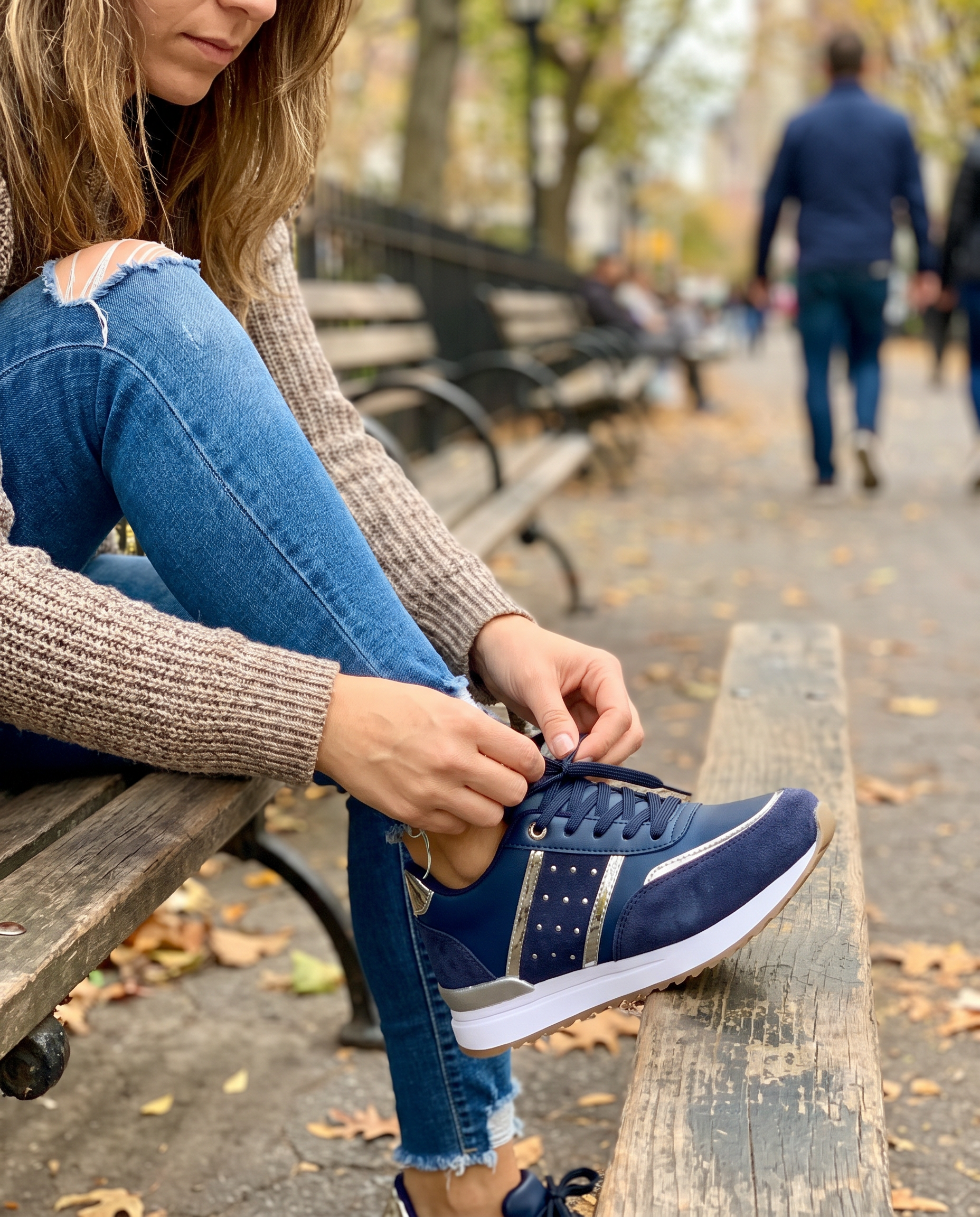 Women's Sneakers Breathable Comfort Casual in use