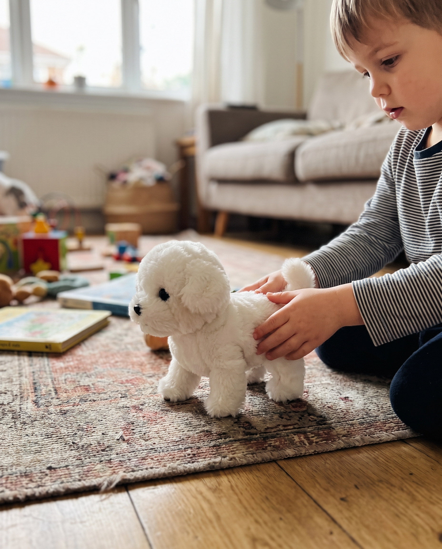Robotspeelgoed Hond Interactief AI in gebruik