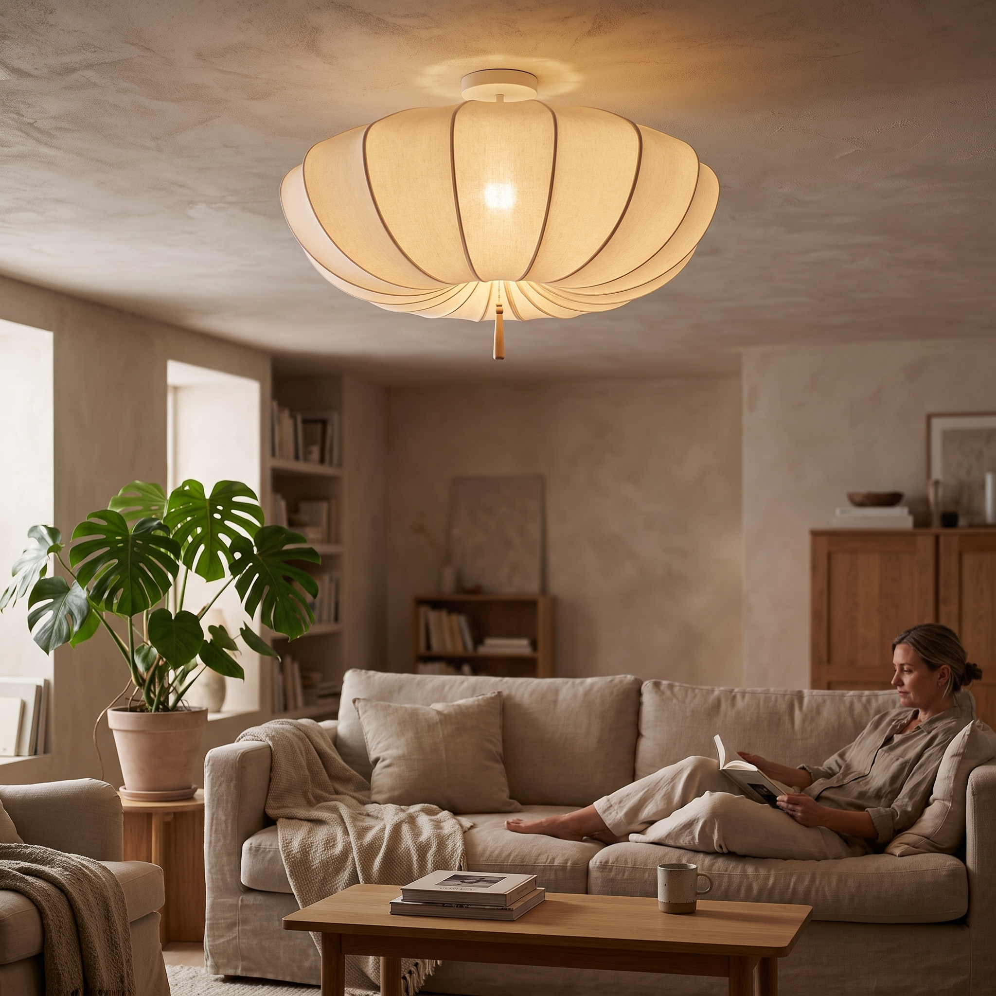 Luxe Wolkvormige Plafondlamp Frans Design lifestyle