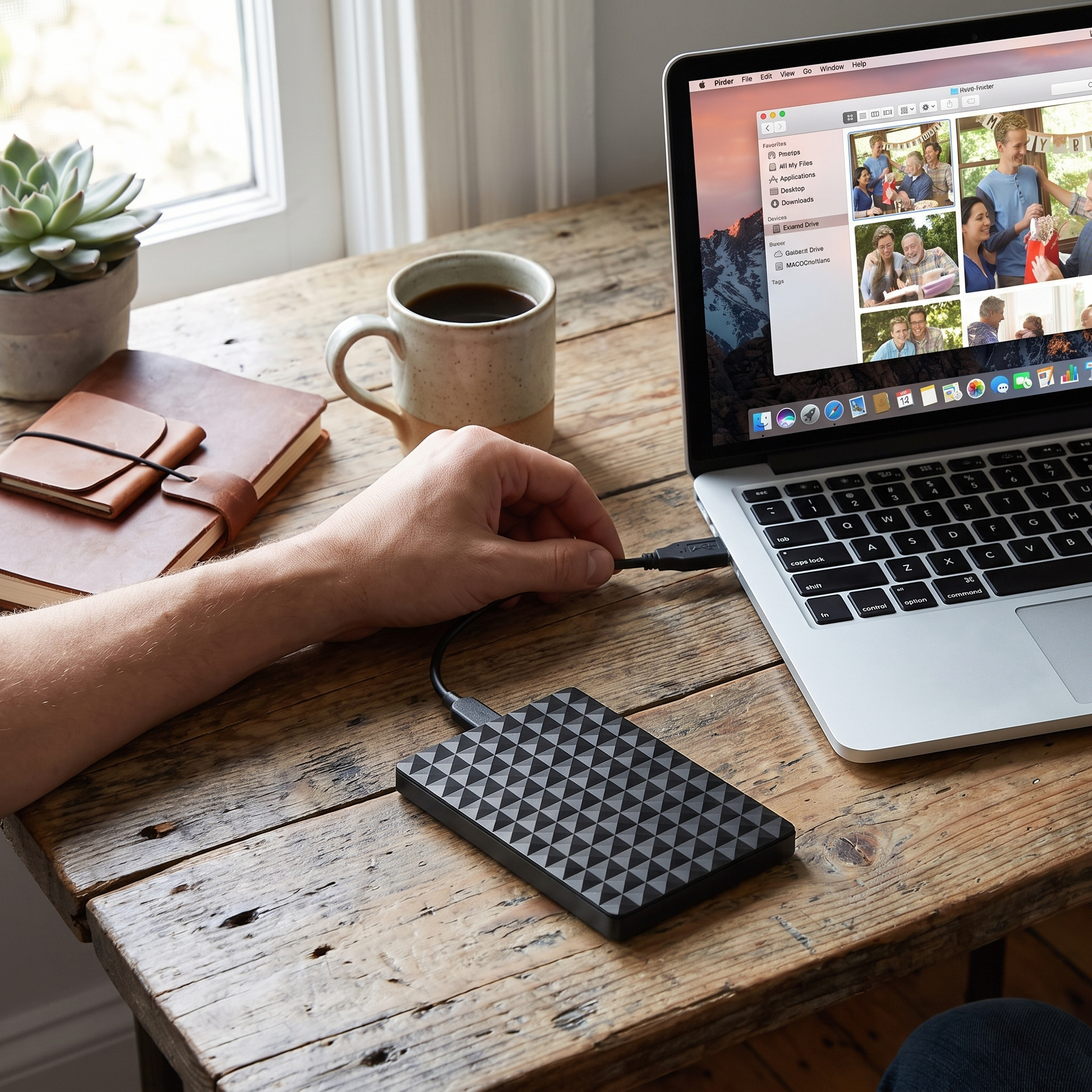 Externe Harde Schijf 10TB USB 3.0 lifestyle